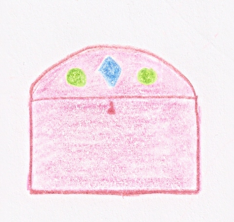 The Magic chest, illustration by Kathleen Rountree